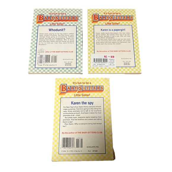 Baby Sitters Little Sisters Books #14 #74 & #97 Lot of 3 - Picture 2 of 4